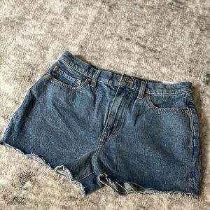 VS Pink High Waisted Cutoff Shorts